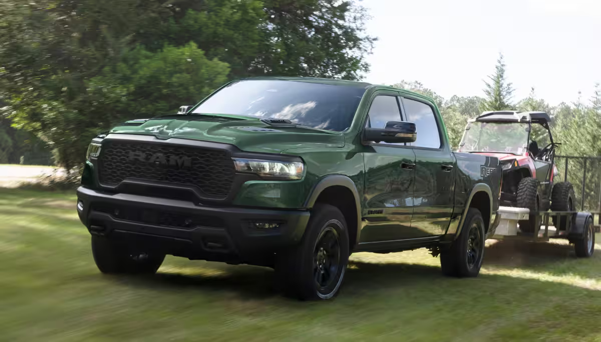 The 2026 RAM 1500 towing