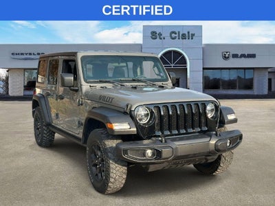 2021 Jeep Wrangler Unlimited Willys 4x4