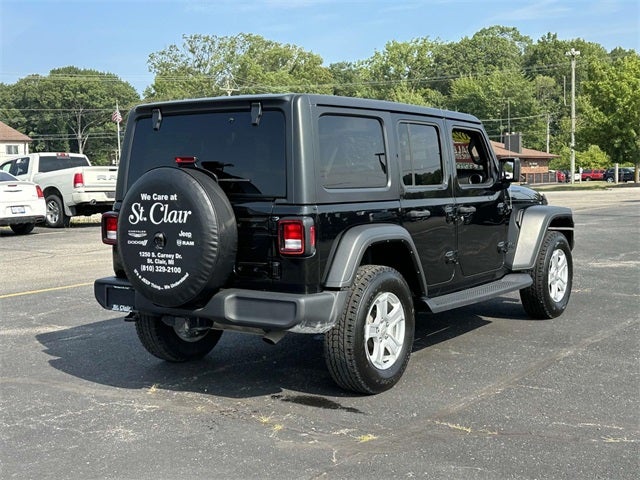 2022 Jeep Wrangler Unlimited Sport S 4x4