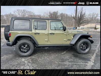 2026 Jeep Wrangler WRANGLER 4-DOOR WILLYS