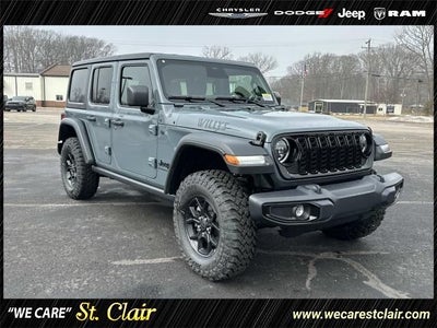 2026 Jeep Wrangler WRANGLER 4-DOOR WILLYS