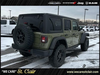 2026 Jeep Wrangler WRANGLER 4-DOOR WILLYS