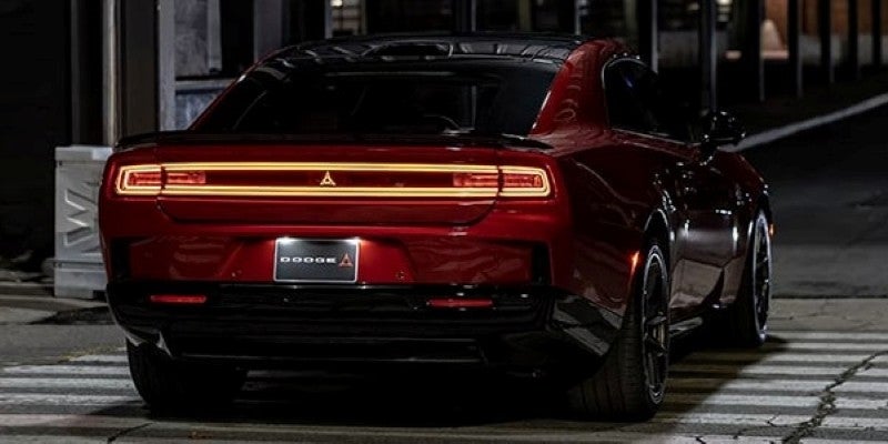 2025 Dodge Charger back view
