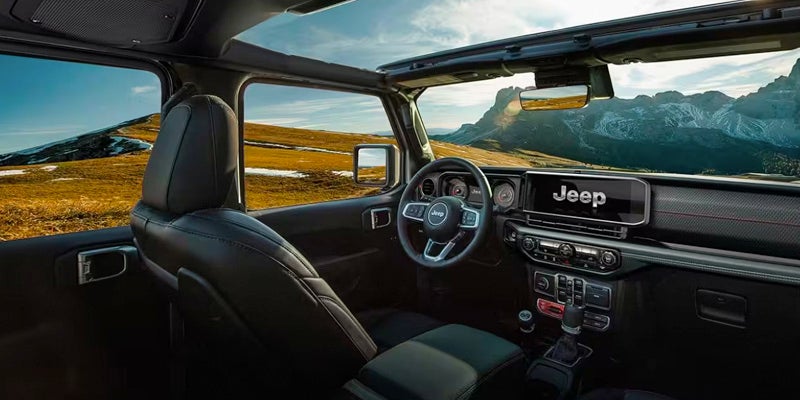 2024 Jeep Wrangler interior design