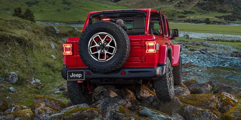 2025 Jeep Wrangler back view