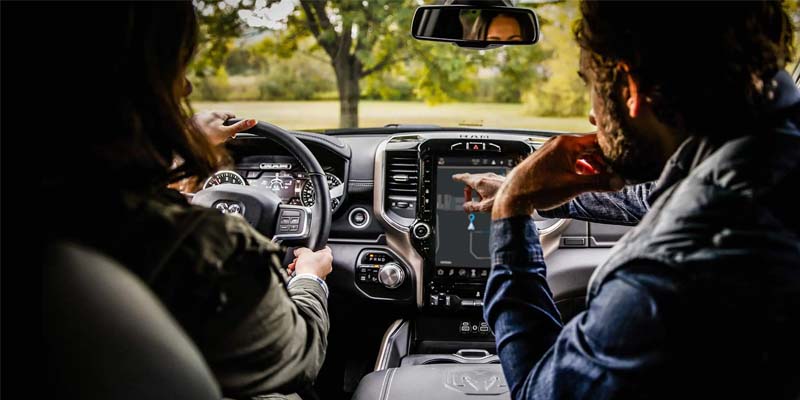 2024 Ram 2500 dashboard