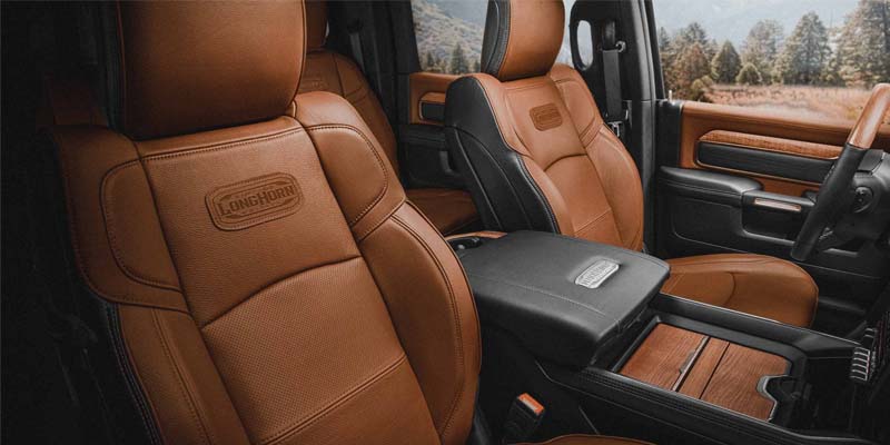 2024 Ram 2500 interior design