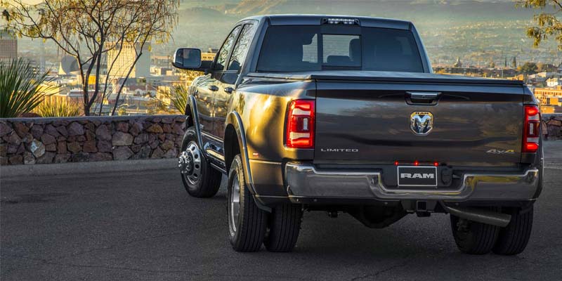 2024 Ram 3500 back view