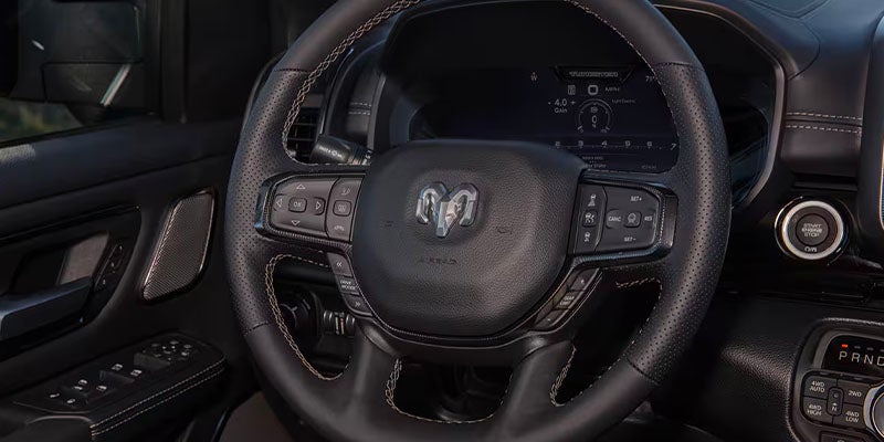 2025 Ram 1500 steering wheel