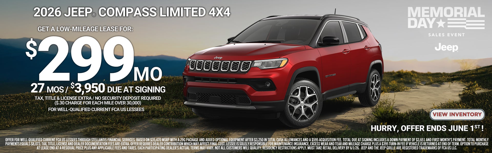 2026 Jeep Compass Limited 4X4