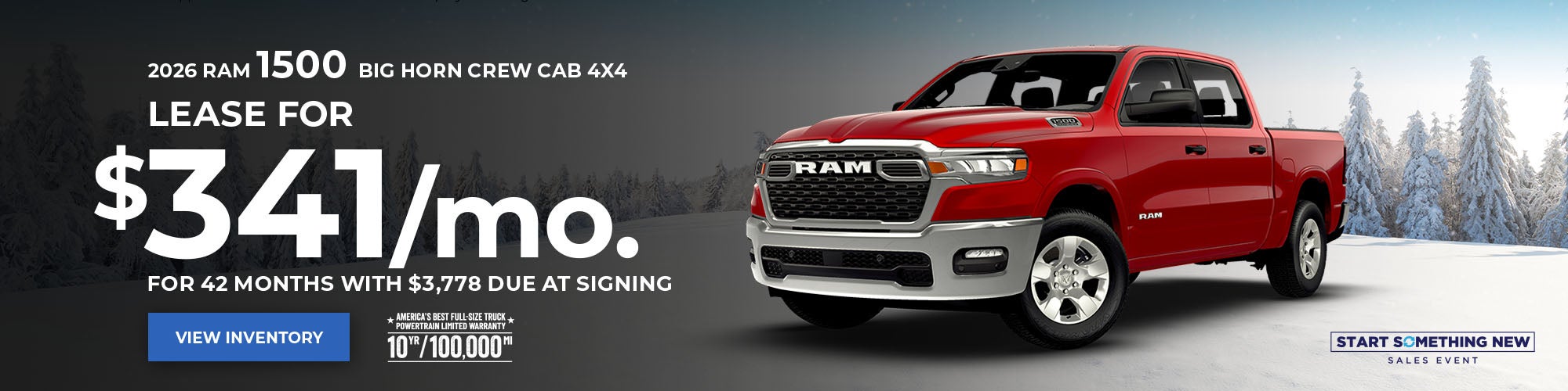 2026 Ram Big Horn 1500 Crew Cab 4x4