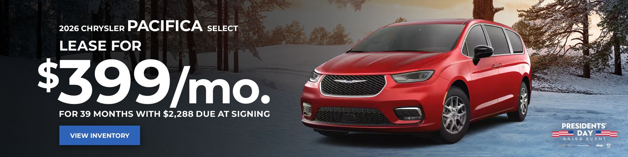 2026 Chrysler Pacifica Select