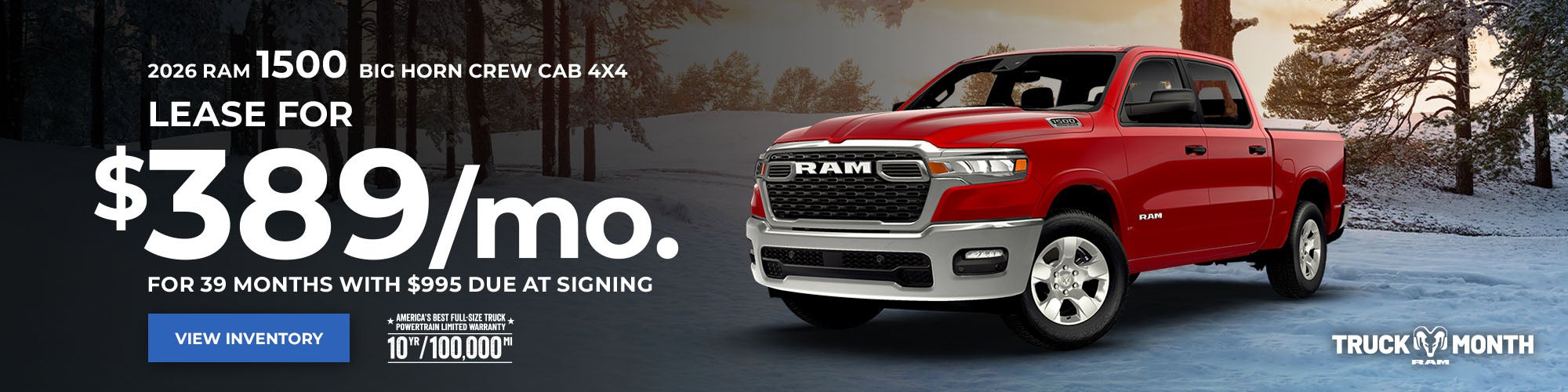 2026 Ram Big Horn 1500